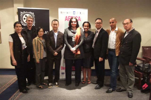 出席南非德班國際電影節2011